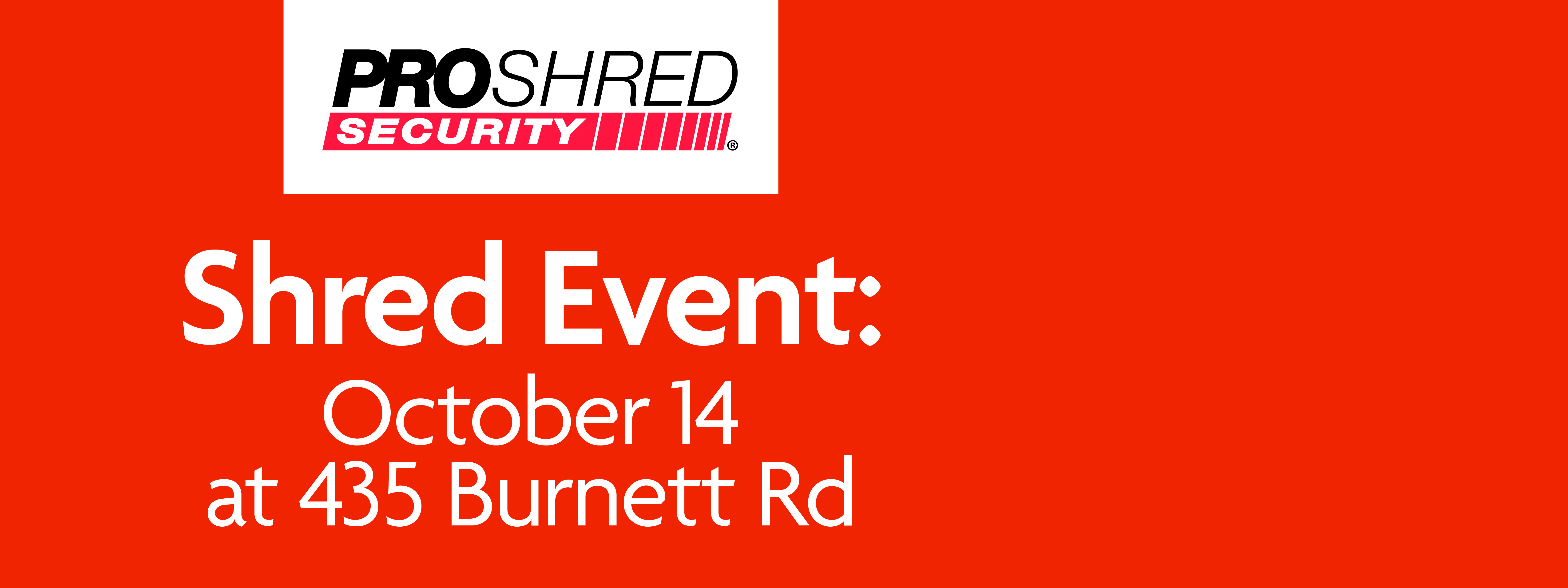 Free Shred Event in Chicopee!