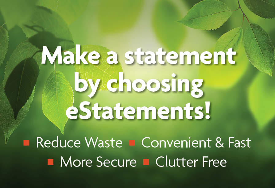 Enroll in eStatements